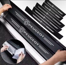 5Pcs Peugeot Carbon Fibre