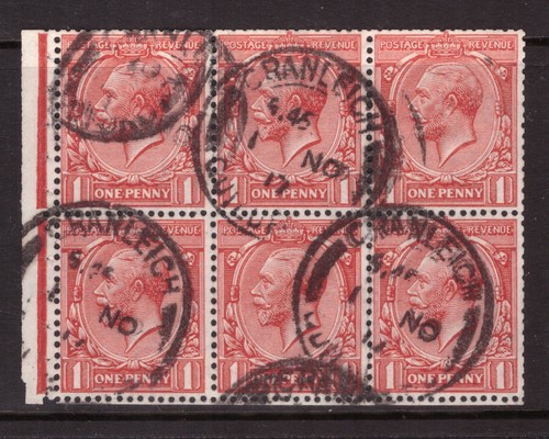 1912 royal cypher booklet - royal, 1d