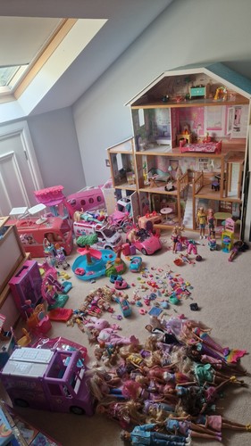 Mega barbie bundle house - mega,
