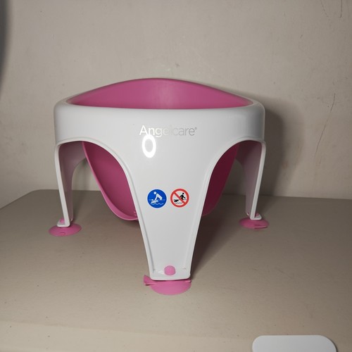 Angelcare pink bath seat - pink,