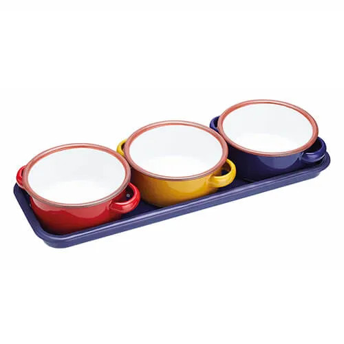 World flavours enamel dip - of,