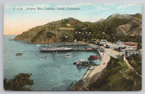 1909 postcard avalon bay - 1909,