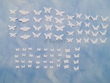 Tiny butterflies cardstock 76 die cuts set birthday vintage garden fairies 