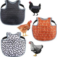 1pc Protection Chicken Saddle Protective Apron Hen Feather Protector Back Jacket