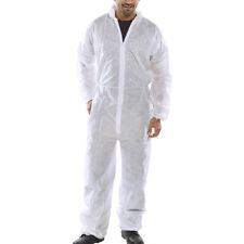 Disposable Polypropylene Boiler Suit / Coverall White