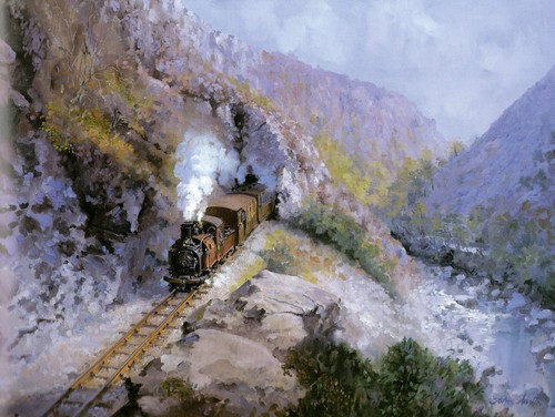 Welsh highland railway train - highland,