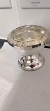 Vintage Silver toned Rose Bowl Posy Bowl Regency Collection