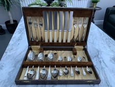 Vintage Stainless Steel Six