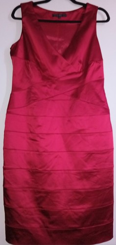 Coast size red satin look - size,