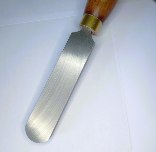 Woodturning round nose scraper - nose,