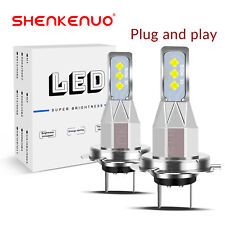 For Citroen Headlight Bulbs Xenon White 2x H7 C3 C4 Picasso C5 C6 C8 DS3 DS4 DS5