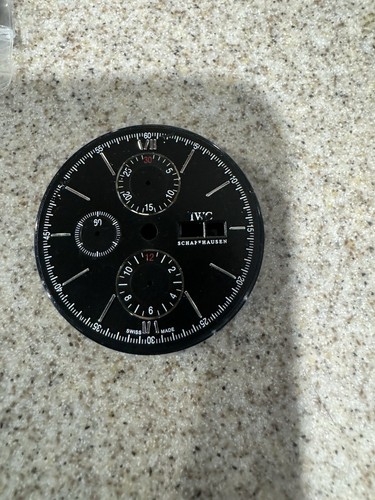 Iwc portuguese black dial - portuguese,