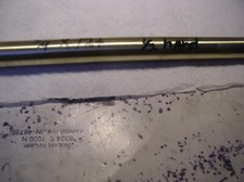 3/4" BRASS ROD 12"+ BRASS HALF