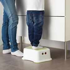 Anti- Slip Step Stool Toddler Stepping Potty Training Toilet Aid Plastic Gripped