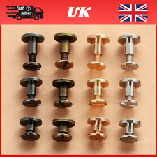 10 Sets Chicago Screws Leather