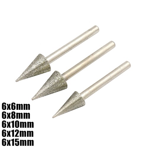 15mm cone diamond burr - cone,