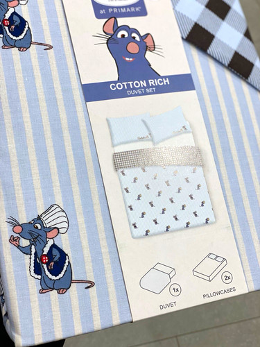 Ratatouille remy double duvet - ratatouille,