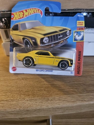 Hot wheels copo camaro - hot, 69