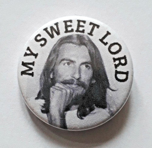 25mm badge george harrison - of,