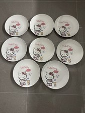Hello Kitty Plate X8 Dinner