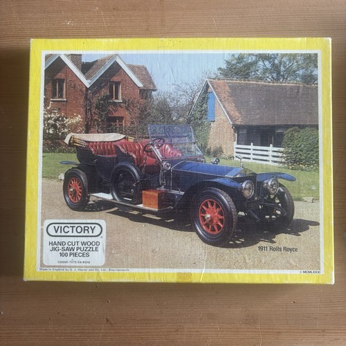 Vintage victory wooden jigsaw - vintage,