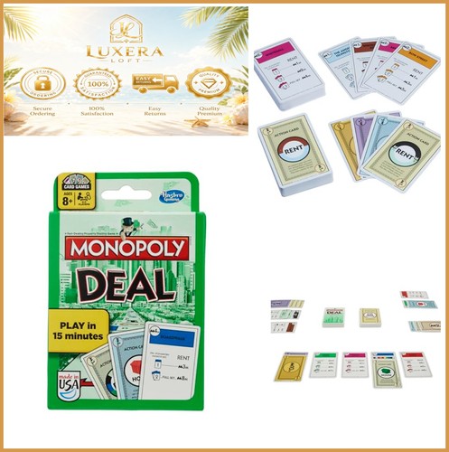 Card game deal monopoly - game,