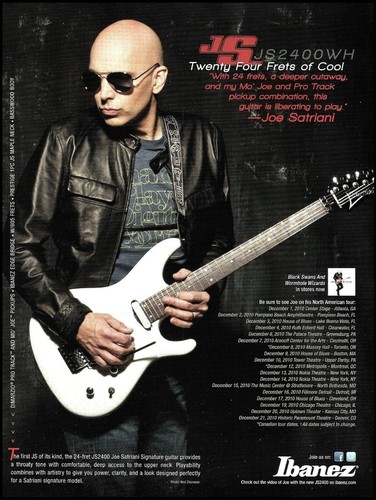 Joe satriani signature ibanez - satriani,