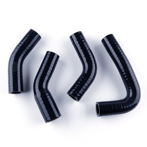 Black silicone radiator - black,