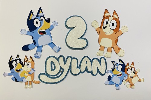 Bluey cake topper - ,