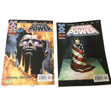 Supreme Power #1 Special Edition & Supreme Power #1 Max Comics Marvel 2003 Adult