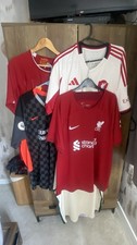 5 Liverpool FC Football Shirts