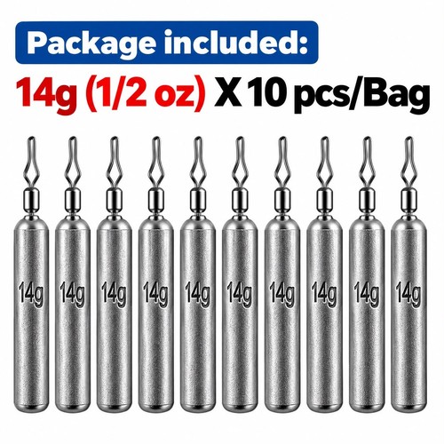 10pcs fishing sinker 5g - fishing,