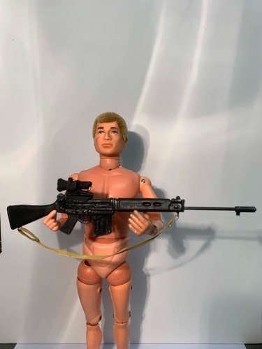 Vintage action man - vintage, custom