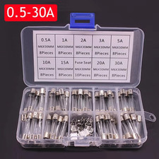 100Pcs 5x20mm Quick Blow Glass