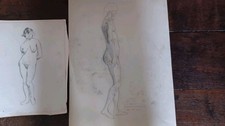 2 Vintage Original Pencil