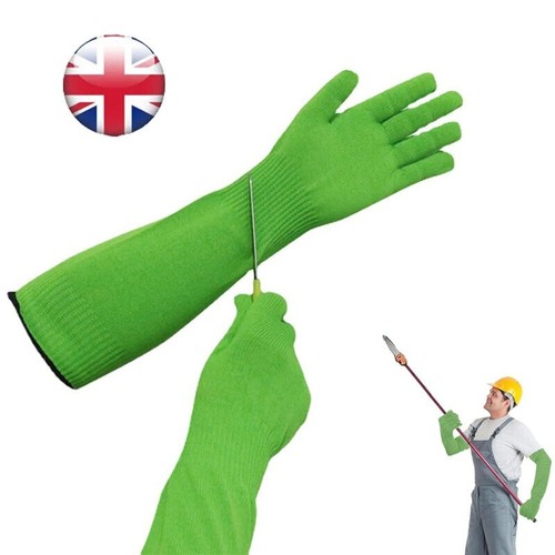 Long gardening gloves green - uk,