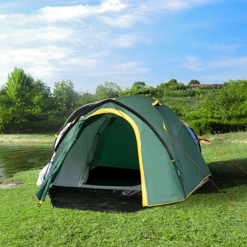 Outsunny compact camping tent - outsunny,