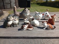 Vintage Cat Ornaments Beswick