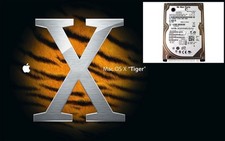 APPLE 60GB 2.5" IDE ATA PATA HARD DISK iBOOK POWERBOOK G4 G5  + OS X TIGER 10.4