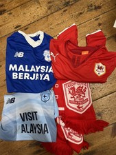 mens football shirt Cardiff