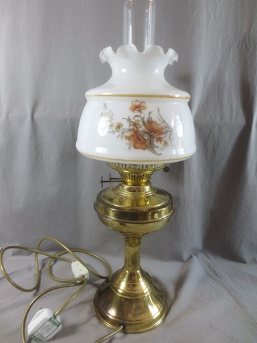Vintage electric oil lamp - vintage,