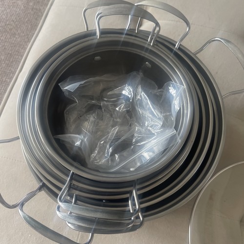 Set silver saucepan - of, 6
