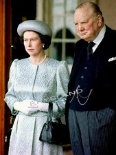 QUEEN ELIZABETH II and WINSTON