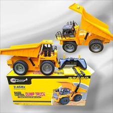 TOPRACE 2.4GHz RADIO CONTROL DUMP TRUCK 1:18 ( Lights and Sound ) With extras