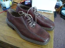Roland heavy handmade German leather brown shoes size 8 EU 42 worn once