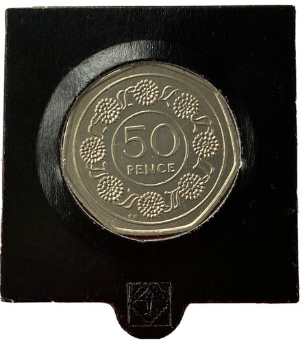 1988 gibraltar 50p - 50p, fifty