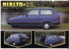 Reliant Rialto SE 1987-1989 UK