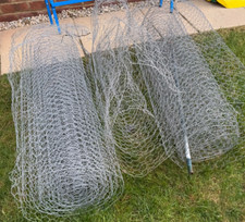 3 part rolls of Chicken wire - pick up only, around 12m in length