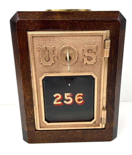 Antique post office box - antique, us