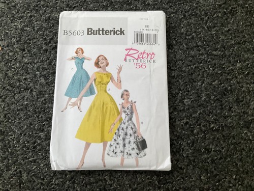 Butterick retro b5603 - butterick, ‘56